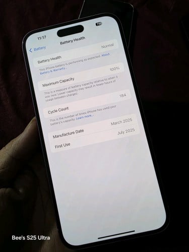 iPhone 16+ 128g ពណ៍ផ្កាឈូក