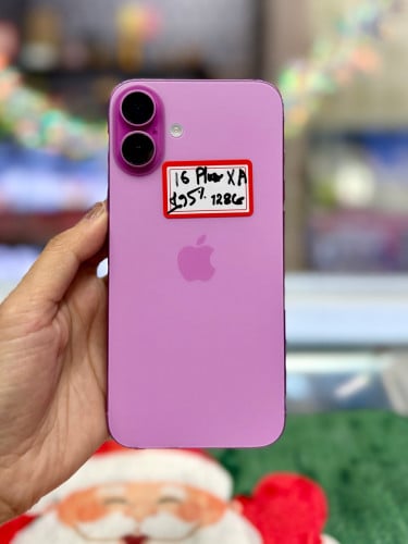 IPhone 16 Plus ទំហំផ្ទុក (128G) តួស្អាត 98.999% Model X/A