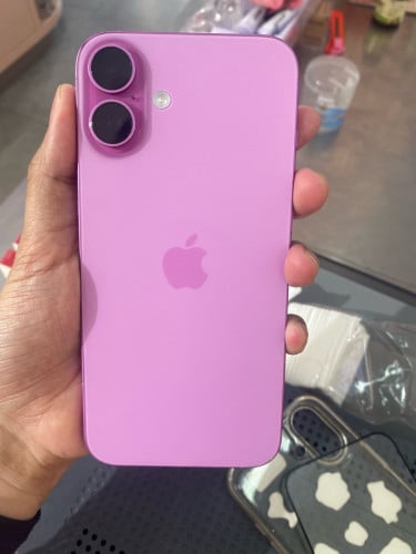 iPhone 16 plus សាណុំសុីន ដូចរូប 128g LL/A ថ្ម93%