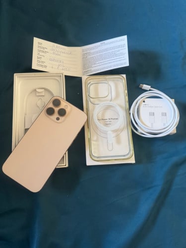 iPhone 16 pro max 100% new and 100% fresh 😉