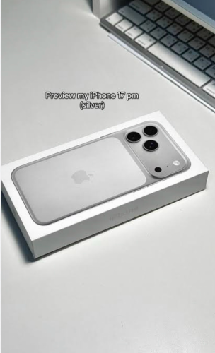 IPhone 17pm 256g Za sim 1 eSIM 99% New