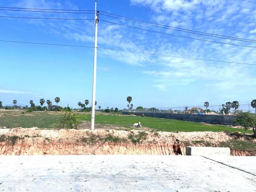 Land for Sale Nearby New Phnom Penh Airport Kandal Province.