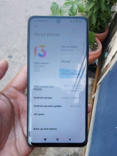 poco x3 pro chip 860 អេក្រង់ 120hz 78$ វៃដូរ iphone ក៏បាន