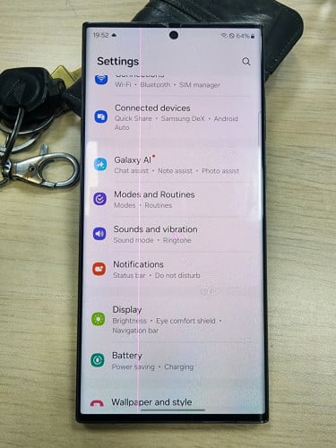 S23 Ultra Sim-eSim ឆ្នូតនិងស្ទើរតួដូចរូប