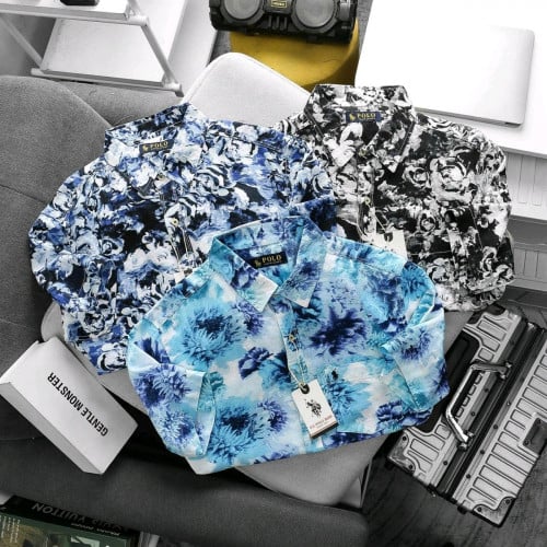 អាវក្រណាត់ដៃខ្លីប្រេន POLOSize M -2XL(45kg-90kg)