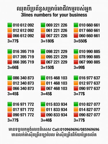 ឈុតបីប្រព័ន្ធសម្រាប់អាជីវកម្ម