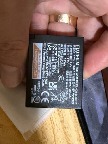 Fuji x100vi battery