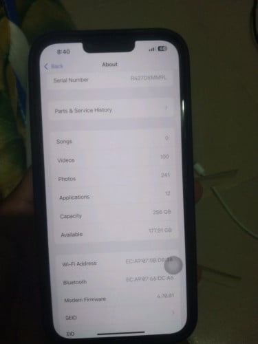 iPhone 13bromax 256gលក់