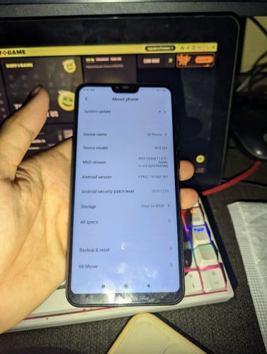 Sell 35$ Mi 8 Lite Ram 6G storage 64G