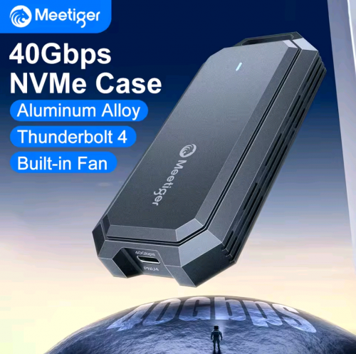 SSD case 40Gbps 3500mb/s support USB 3.2 thunderbolt 4