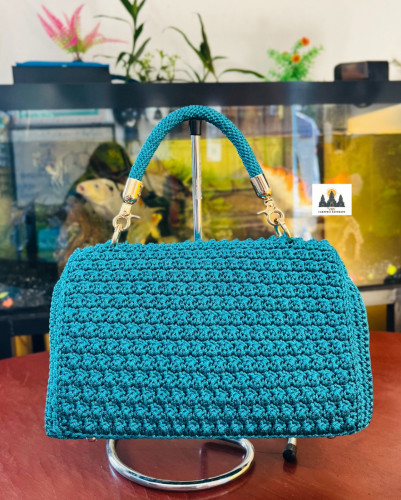 កាបូបចាក់ Hand-woven bag🧶👛👜
