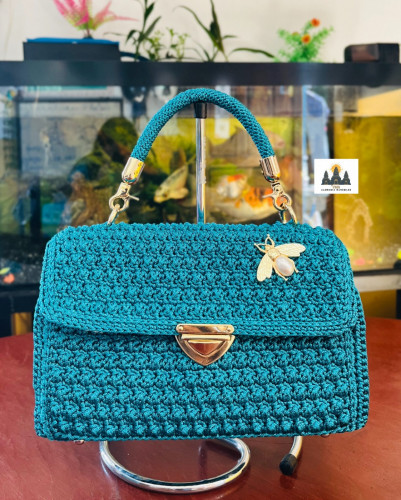 កាបូបចាក់ Hand-woven bag🧶👛👜