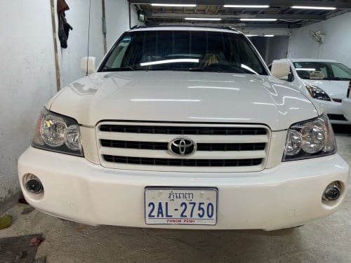 ឡានម្ចាស់ដើម Highlander 01 V6 ប៉ុង1 ទឹកថ្នាំសុីន1ជុំ