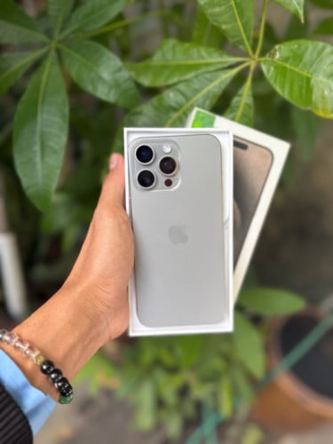 15Promax titanium ZP/A 256G ខ្ចី99%