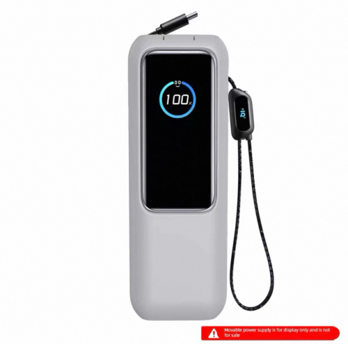 Power Bank Anker Laptop Power Bank 25,000mAh 165W CASE – ពណ៌ Silver (ស្អាត ប្រណិត មាំ)