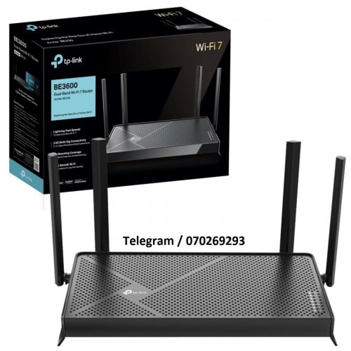 TP-Link Archer BE230 BE3600 Dual-Band Wi-Fi 7 Router