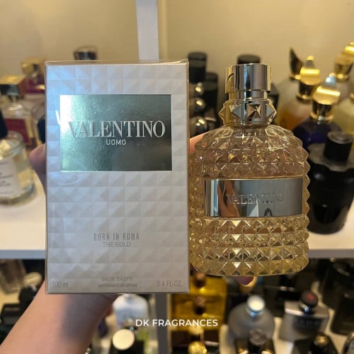 Valentino uomo born in roma The gold 100ml full box Men | Original perfume