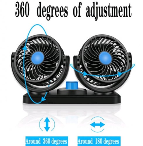 កង្ហារក្បាល 2 ដាក់ក្នុងឡាន