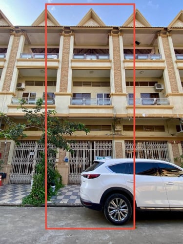 ផ្ទះសម្រាប់ជួល! នៅបុរីប៉េងហួត ស្ទឹងមានជ័យ   | Shop house for rent at Peng Huot Steung Meanjey