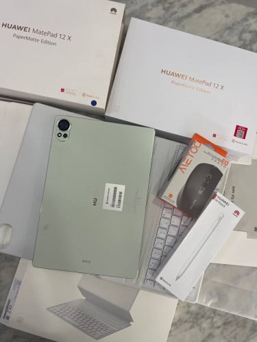 📲📲📲 :Huawei MatePad 12 X PaperMatte Edition មាន Keyboard Pen mouse Ram:8G Rom:256G 99%Color: