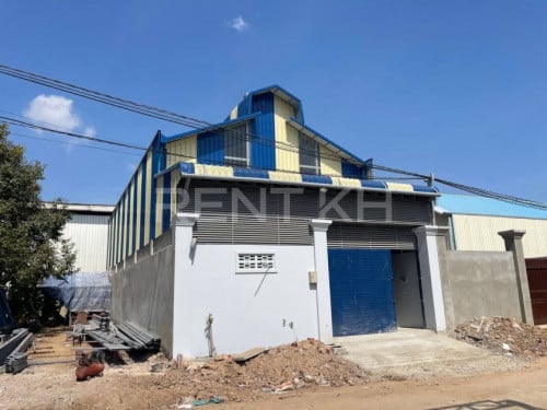 ឃ្លាំងសម្រាប់ជួលនៅសែនសុខ / Warehouse for Rent at Khan Sen Sok