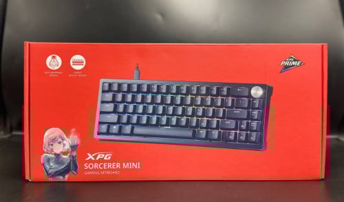 -XPG Keyboard SORCERER MINIRD-BKCWW Have Warranty 1Year  អីវ៉ាន់មាននៅក្នុងស្តុក 📩🙏