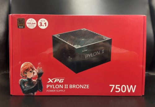 -XPG PYLONII650B-BKCUS Have Warranty 1Year  អីវ៉ាន់មាននៅក្នុងស្តុក បងអាចធ្វើការកម្ម៉ង់បាន📩🙏