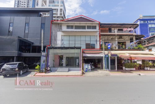 Commercial Villa For Rent in BKK1