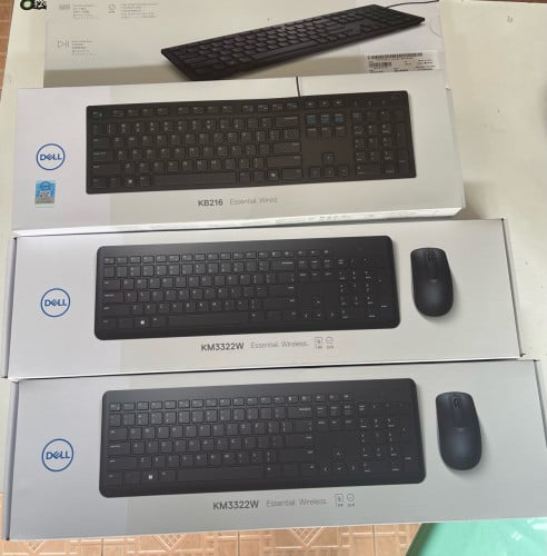 Mouse and Keyboard wireless Dell Combo MK3322W