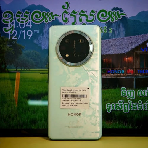 HONOR X9c 5G ក្រុមហ៊ុន ស្អាត99.99% (វ៉ៃដូរបាន)មានធានាច្បាស់លាស់ត្រឹមត្រូវ
