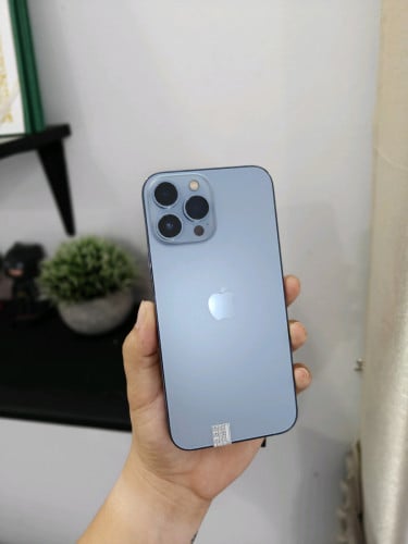 iPhone 13 Pro max 128g LL/A ស្អាត98% ដូរអេក្រង់ហ្សីន