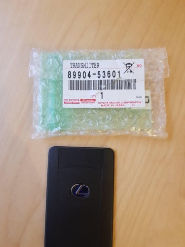 Lexus key card