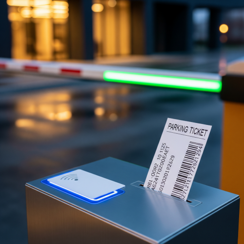 Parking System Use Ticket - RFID Card Solution