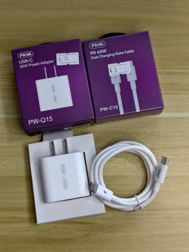 Pawa 30w Charger and Cabel 65w