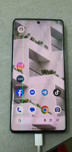 Pixel 7 pro 128g ឆ្នូតអេក្រង់