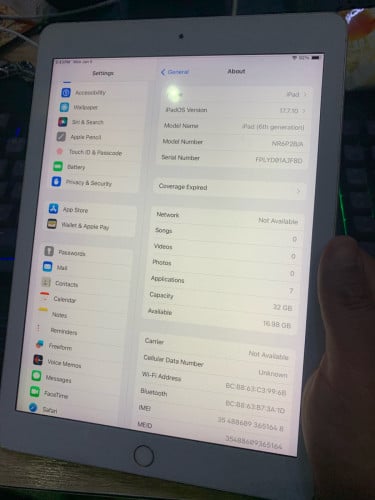 Sell iPad 6th  sim wifi 32g