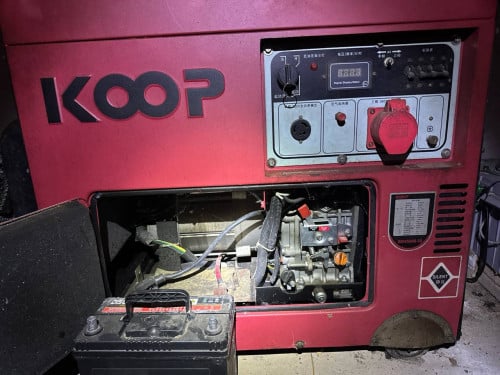 Silent, Diesel generator - KOOP KDF8500Q-3D 8.5KWA/7KW