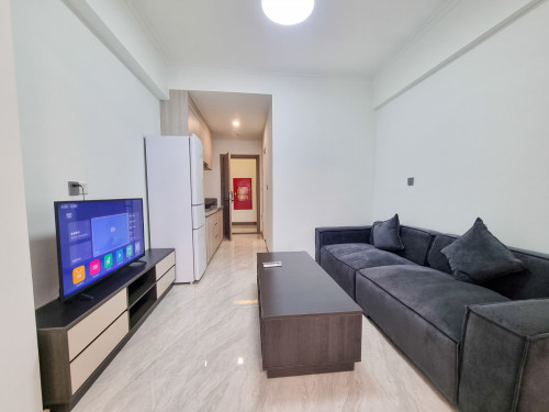 Slide door 1BR Serviced Apartment for rent near in Toul Kork