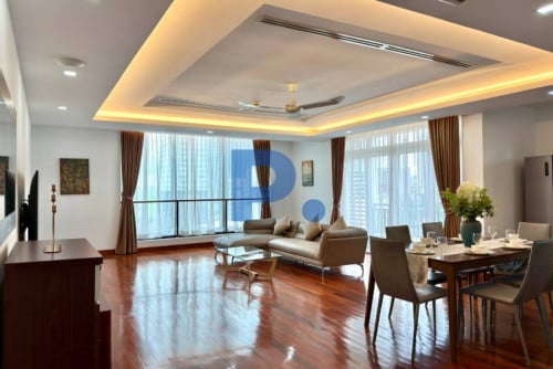 Spacious 3 Bedrooms Apartment for RENT in BKK1 with Gym and Swimming Pool