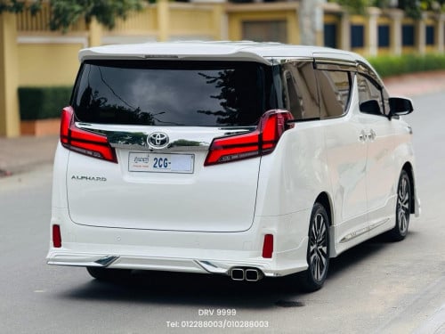 TOYOTA ALPHARD 015 Auto3 Up 023 ក្នុងខ្មៅ 12ម៉ឺនគីឡូហ្សុីន ទឹកថ្នាំហ្សុីន95%