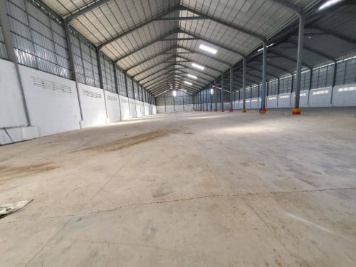 Warehouse For Rent_Located: Sangkat Toul Pongro_ Khan Dangkor_Phnom Penh Capital.