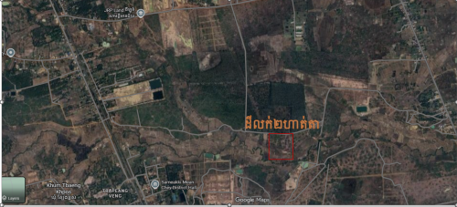 ដីលក់២ហាត់តា នៅជិតតំបន់ដីពុះឡូ ជិតតំបន់រម្មណីយដ្នាន
