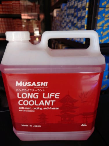 ទឹកស្អំធុងទឹក ទឹកCOOLANT MUSASHI