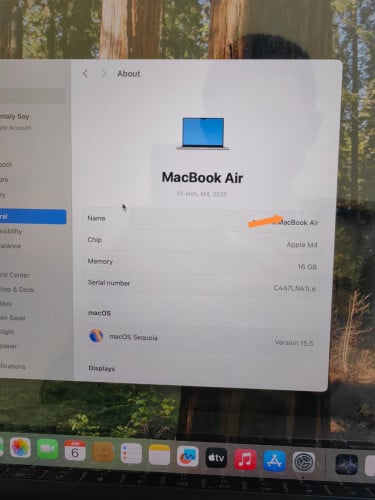 ចង់លក់ Mac M4 Ram16/256 99.99% 729$