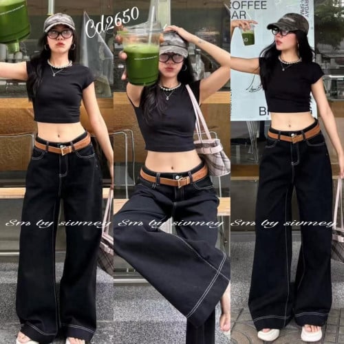 មានស្តុកបងៗ💥ជេីងស្មេីរ New SMLXL 11$