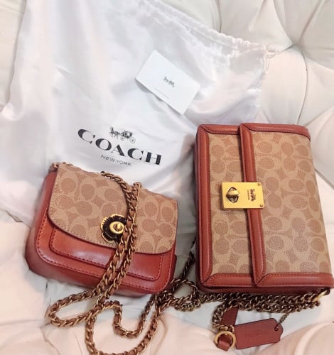 2 Coach handbags