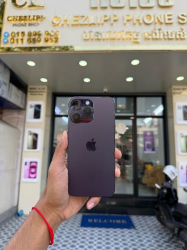 iPhone 14 promax 512G LL/A សំនុំសុីនស្អាត99% 590$