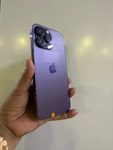 iPhone   14pm  256g   LLA  សំនុំស្ទើតួតិច  519$