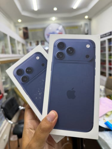 iPhone 17PM 256GB ZA AT Blue Orange New Free Only Case + Screen