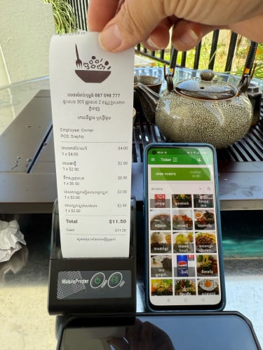 Printer Bluetooth 58mm with POS system